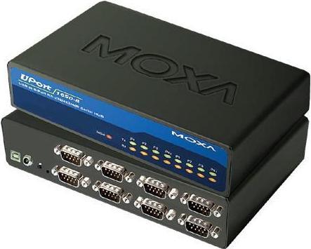 Produktbild Moxa UPORT USB 2,0 ADAPTER 230V (USB 2.0)