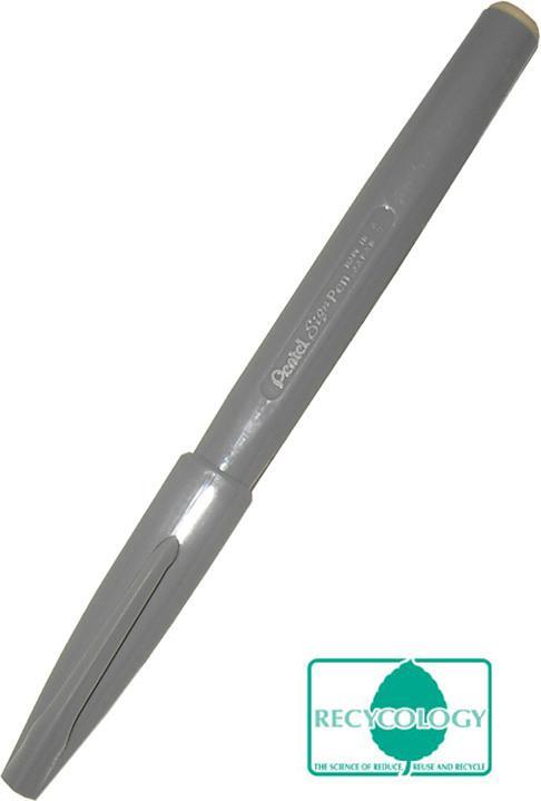 Produktbild Pentel Faserschreiber Sign Pen (Grau, 1 x)