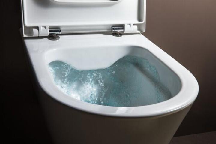 Actual product image Laufen Kartell By Black Toilet Seat with Soft Close &amp Quick Release Function