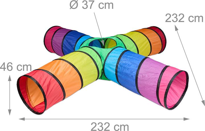 Immagine prodotto Relaxdays Tunnel di gioco