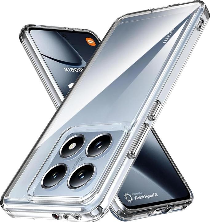 Screenguard Custodia ibrida super trasparente (Xiaomi 14T Pro)