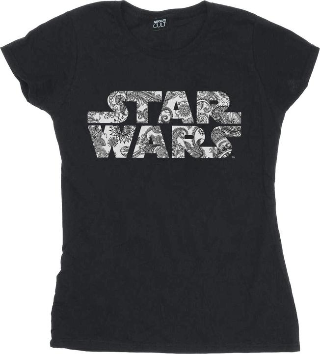 Immagine prodotto Star Wars Ornamental Logo Maglietta Donna (XL)