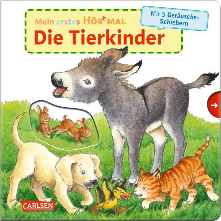 Produktbild Mein erstes Hör mal (Soundbuch ab 1 Jahr): Die Tierkinder (Deutsch, Kyrima Trapp, 2021)