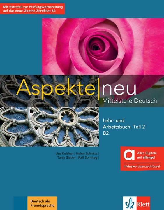 Image du produit Aspekte neu B2 - Hybride Ausgabe allango (Allemand, 2024)
