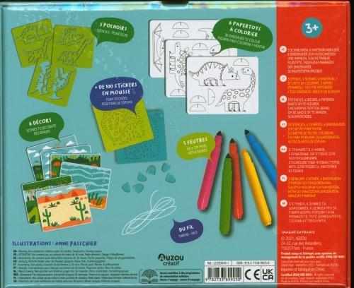 Image du produit Créations colorées / Dinosaures (Français, Passchier Anne, 2021)