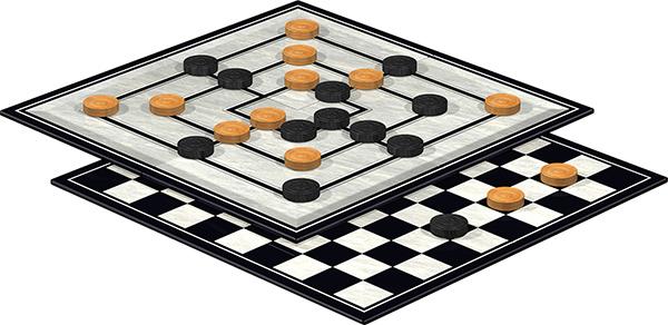 Image du produit Schmidt Spiele Jeu de Dames Marelle Classic Line (Français)