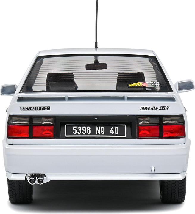 Actual product image Solido 1:18 Renault 21 Turbo Blanc