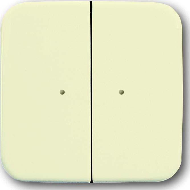 Immagine prodotto Busch-Jaeger Trasmettitore da parete a 2 canali WaveLINE 2CKA006730A0045