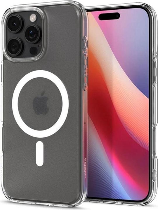 Actual product image Spigen Ultra Hybrid MAG iPhone 16 Pro Max MagSafe frost clear ACS08002 (Apple iPhone 16 Pro Max)