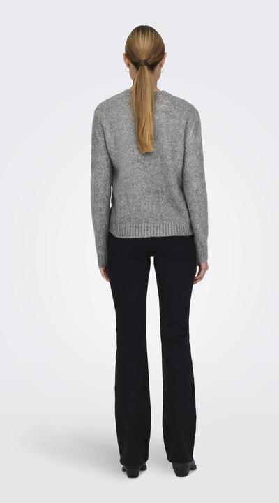 Actual product image JdY Knit Fit Round neck Ribbed cuffs Pullover Knitted jumper (XXL)