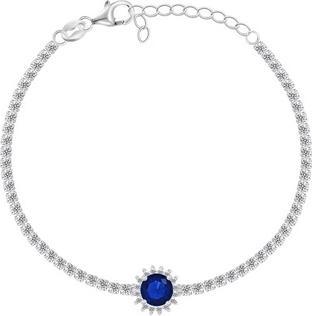 Produktbild Brilio Silver - Sparkling silver bracelet with zircons BRC76WB