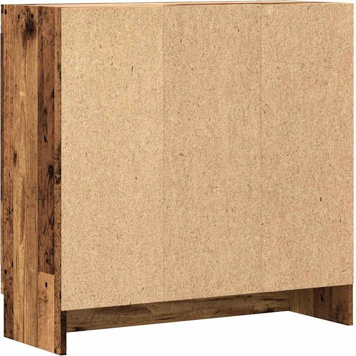 Immagine prodotto VidaXL Bücherschrank Altholz-Optik 82,5x30,5x80 cm Holzwerkstoff (82,5 x 30,5 x 80 cm)