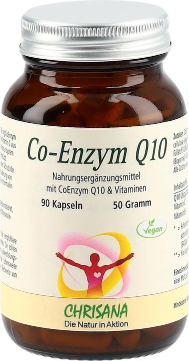 Produktbild Chrisana Co-Enzym Q10 Kapsel (90 Stück, Kapseln, 70 g)