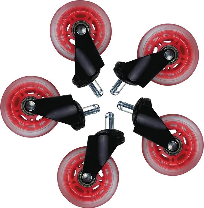 Actual product image L33T Castors for gaming chairs