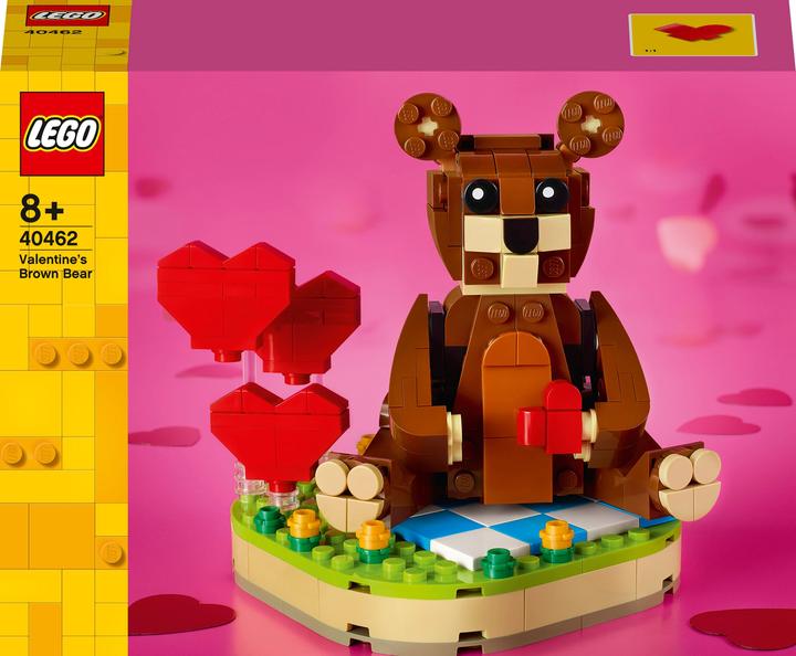 Actual product image LEGO Valentine bear 40462 (40462, LEGO Classic)