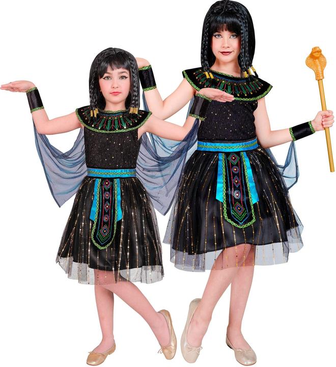 Immagine prodotto Widmann ÄGYPTISCHE HERRSCHERIN (Kleid mit Armstulpen und Umhang), 116 cm / 4-5 Years (116)