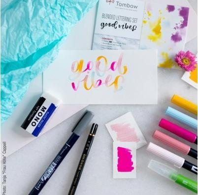 Produktbild Tombow Blended Lettering (Pink, Rosa, 6 x)