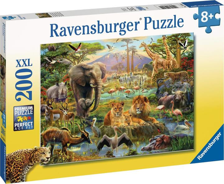 Immagine prodotto Ravensburger Puzzle degli animali della Savana (200 pezzi)