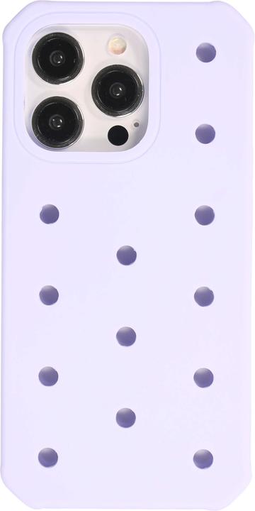 Immagine prodotto PhoneLook Coque Case épais en silicone avec des trous pour les stickers à fixer clair (Apple iPhone 14 Pro)