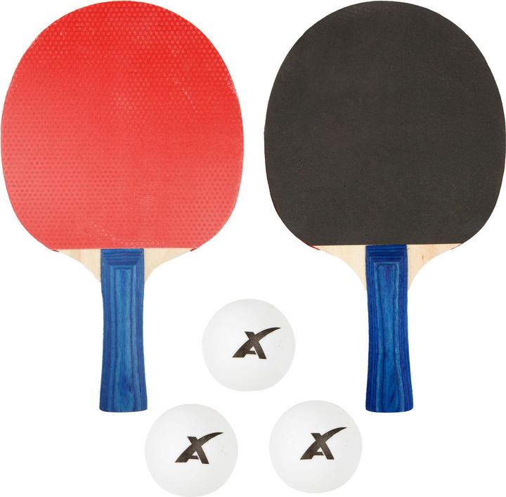 Actual product image Adrenix Table tennis set 2 bats & 3 balls in bag (5 pcs.)