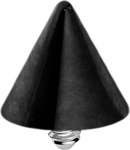 Image du produit Star Piercing Dermal Anchor Cone noir (sans laiton, Acier chirurgical 316L)