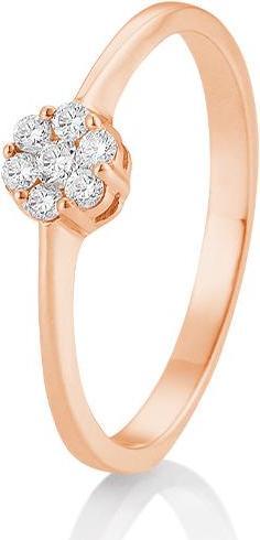 Produktbild Breuning Verlobungsring Flower (51, 750/18 K Gold)