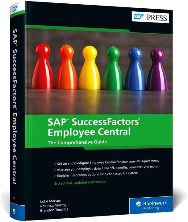 Actual product image SAP SuccessFactors Employee Central (English, Brandon Toombs, 2021)