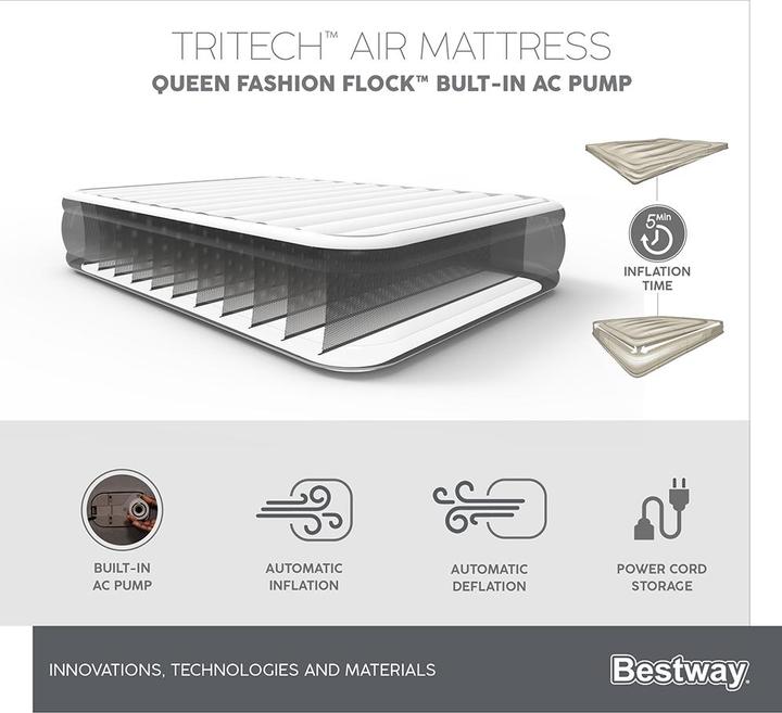 Produktbild Bestway Air Bed Queen (150 x 200 cm)