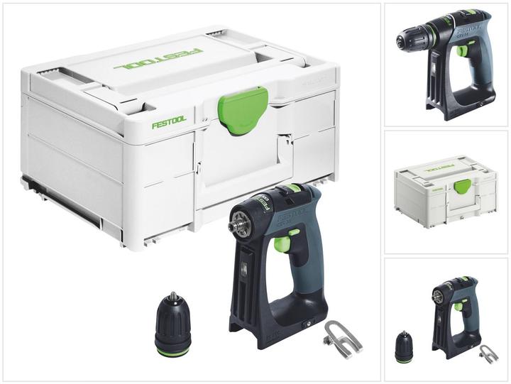Image du produit Festool Perceuse-visseuse sans fil CXS 18-Basic (Fonctionnement sur batterie)