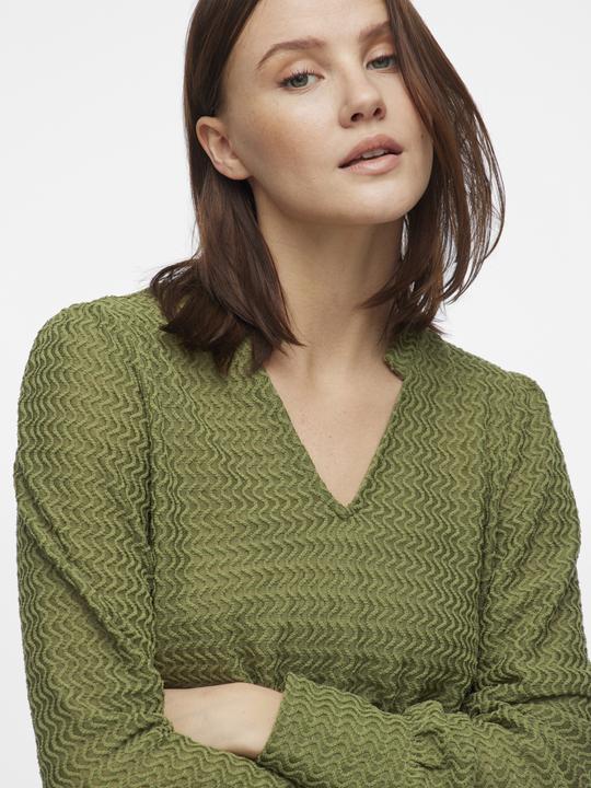 Actual product image Vila V-neck top with long sleeves (L)