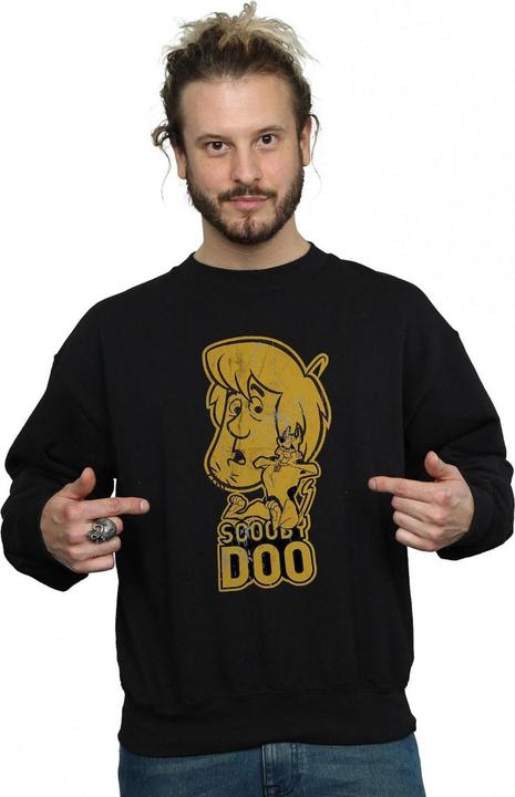 Actual product image Scooby Doo Mens And Shaggy Sweatshirt (L)