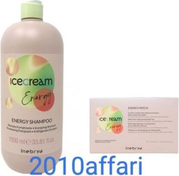 Inebrya Ice Cream Energy Patches Against Hair Loss 70Pcs. (Flüssiges Shampoo)