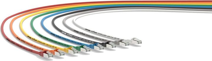 Produktbild Lapp CAT.6a Netzwerkkabel Etherline LAN, UL-Zertifizierung, 25,0 m, grün (S/FTP, CAT6a, 25 m)
