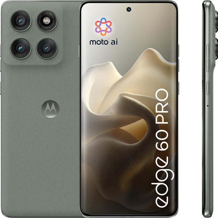 Actual product image Motorola edge 60 pro (512 GB, Grey, 6.67", Dual SIM, 5G)