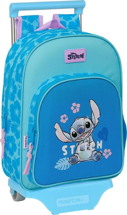 Image du produit Lilo & Stitch Sac à dos scolaire à roulettes Hawaii bleu 26 x 34 x 11 cm