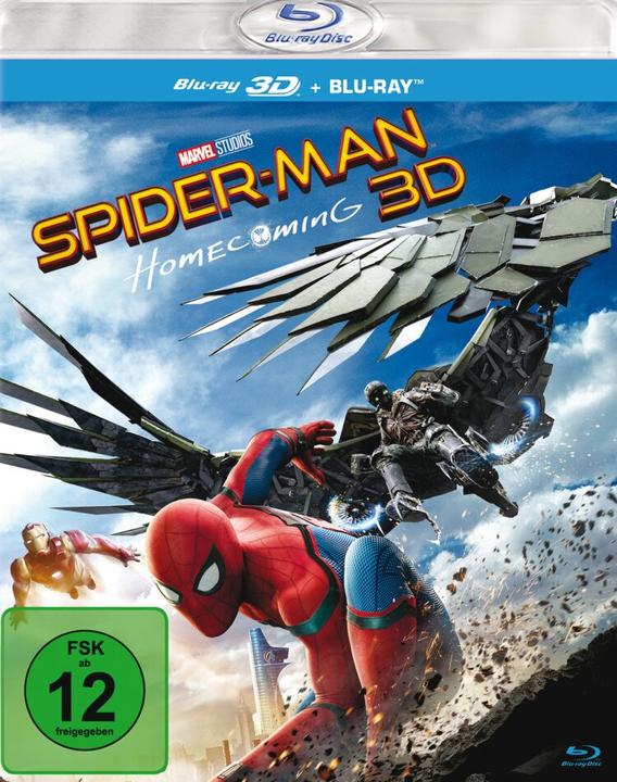 Produktbild Sony Spider-Man: Homecoming (3D Blu-ray, 2017, Deutsch)