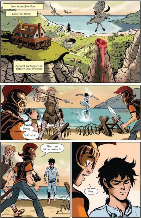 Produktbild Percy Jackson (Comic) 5: Die letzte Göttin (Deutsch, Rick Riordan, Robert Venditti, 2021)
