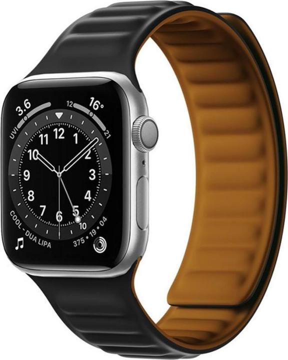 Actual product image Hurtel Magnetic Strap Watch Strap 6/5/4/3/2 / SE (40mm / 38mm) Magnetic Band Bracelet Bracelet Black (Apple Watch)