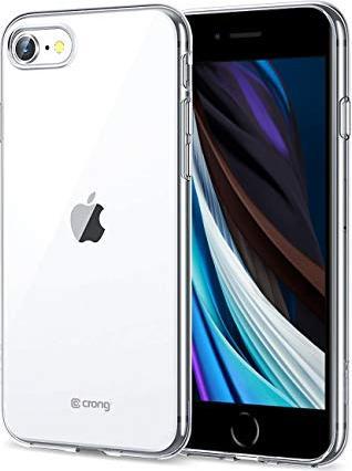 Crong Crystal Slim Cover Case for iPhone 8/7 (Transparent) (Apple iPhone 8)
