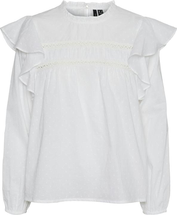 Produktbild Vero Moda VMTRINE LS LACE TOP WVN Bluse (L)