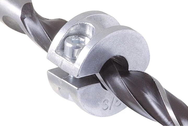 Immagine prodotto wolfcraft wolfcraft 1 Univ.-Tiefenstopp-Set 3-tlg. ø6,8,10mm (6, 8, 10 mm)