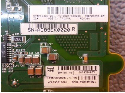 Actual product image HPE EL300 Power board