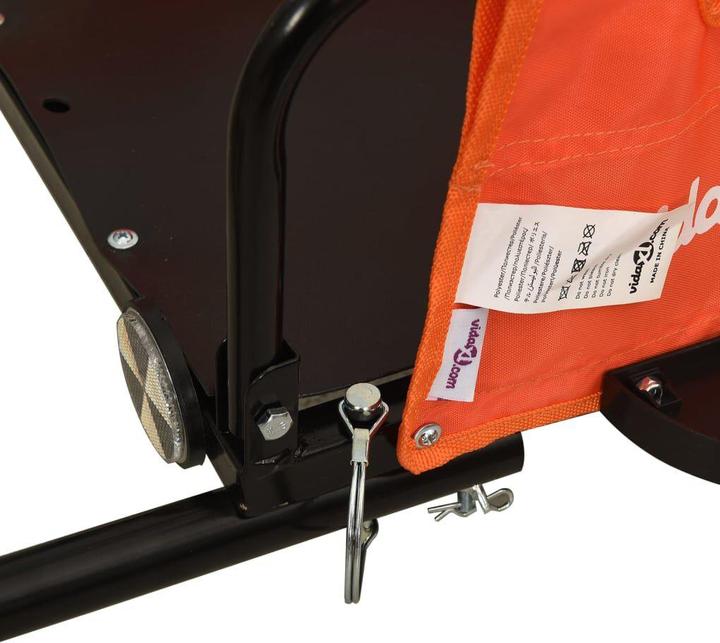 Produktbild VidaXL Fahrradanhänger Oxford-Gewebe & Eisen