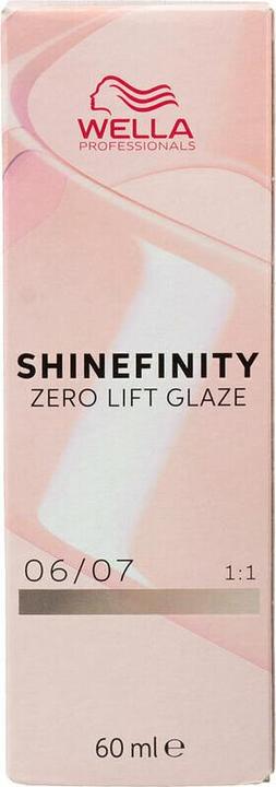 Produktbild Wella Shinefinity Demi-Permanent Hair Color Deep Walnut 06/07 Natural Dark Blonde Sand 60ml (06, 07 Natural Dark Blonde Sand)