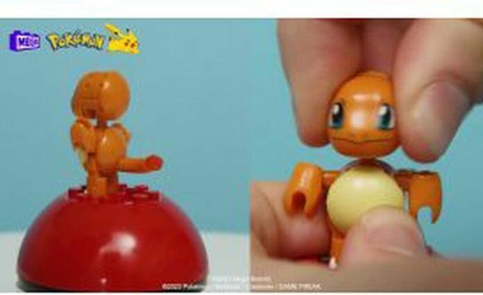 Produktbild Pokémon Bauset Poké Ball Collection: Glumanda & Pichu