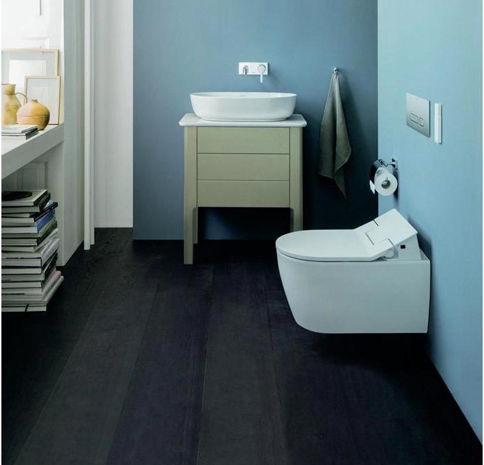 Produktbild Duravit Dusch-WC Komplettanlage ME by Starck fr Sensowash wei wandhngend 631000002004300 mit Dus