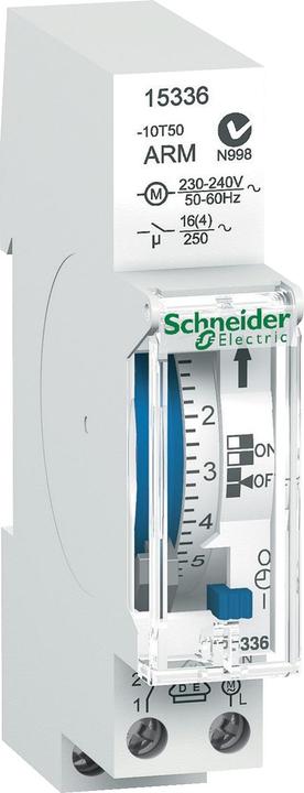 Schneider Electric Interruttore orario meccanico 18mm IH 24h 1c ARM