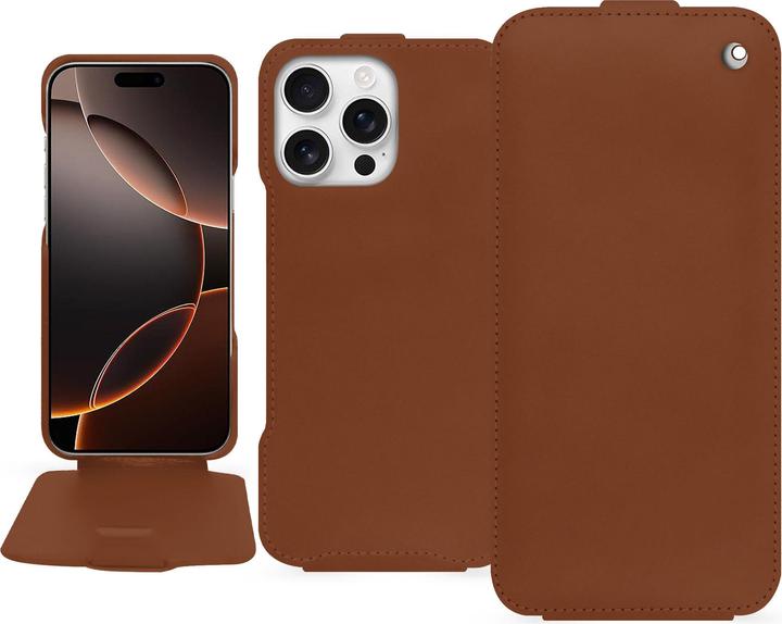 Productafbeelding Noreve Verticaal lederen omhulsel (Apple iPhone 16 Pro)