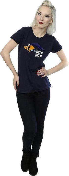 Image du produit Looney Tunes T-shirt en coton Beep Beep Road Runner Femme/Ladies (S)
