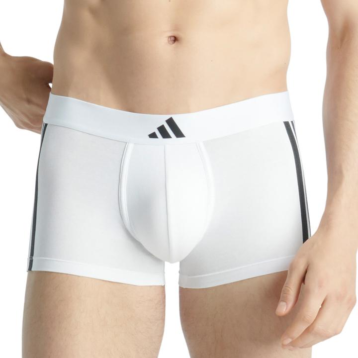 Produktbild adidas 4er Pack Active Flex Cotton 3 Stripes Retro Short / Pant (M, 4er Pack)